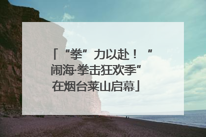 “拳”力以赴！“闹海·拳击狂欢季”在烟台莱山启幕
