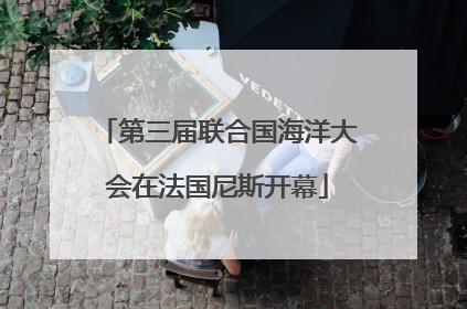 第三届联合国海洋大会在法国尼斯开幕