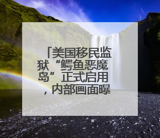 美国移民监狱“鳄鱼恶魔岛”正式启用，内部画面曝光：配备400多名安保人员，上下铺床位被罩在铁丝网里