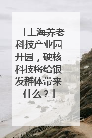 上海养老科技产业园开园，硬核科技将给银发群体带来什么？