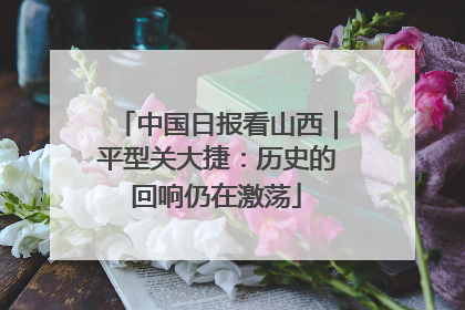 中国日报看山西｜平型关大捷：历史的回响仍在激荡