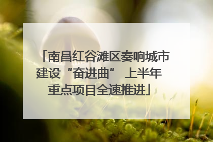 南昌红谷滩区奏响城市建设“奋进曲” 上半年重点项目全速推进