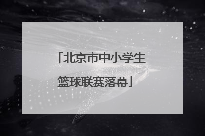 北京市中小学生篮球联赛落幕