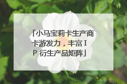 小马宝莉卡生产商卡游发力，丰富 IP 衍生产品矩阵