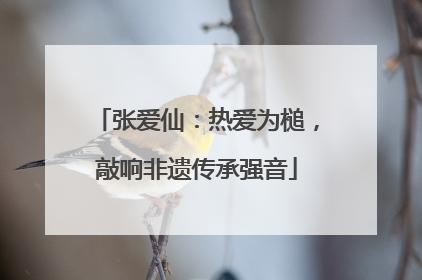 张爱仙：热爱为槌，敲响非遗传承强音