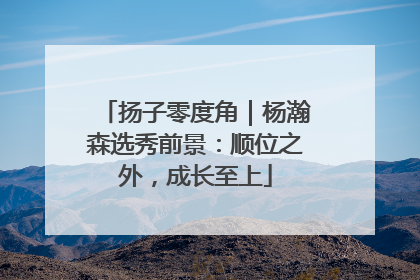扬子零度角｜杨瀚森选秀前景：顺位之外，成长至上