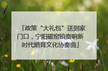 政策“大礼包”送到家门口，宁阳磁窑镇奏响新时代婚育文化协奏曲