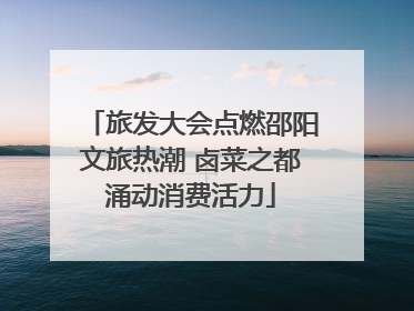 旅发大会点燃邵阳文旅热潮 卤菜之都涌动消费活力