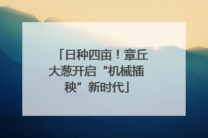 日种四亩！章丘大葱开启“机械插秧”新时代