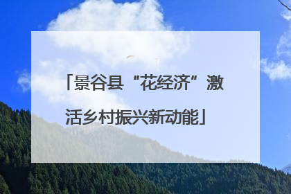景谷县“花经济”激活乡村振兴新动能