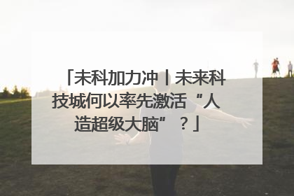 未科加力冲丨未来科技城何以率先激活“人造超级大脑”？