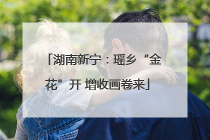 湖南新宁：瑶乡“金花”开 增收画卷来
