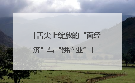 舌尖上绽放的“面经济”与“饼产业”