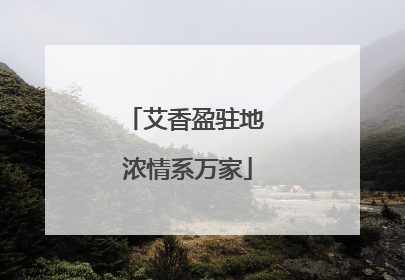 艾香盈驻地 浓情系万家