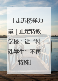 走近榜样力量｜正定特教学校：让“特殊学生”不再特殊