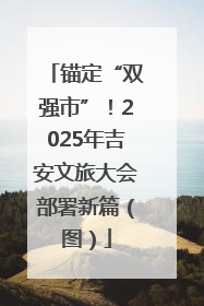 锚定“双强市”！2025年吉安文旅大会部署新篇（图）
