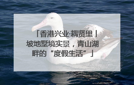 香港兴业·耦贤里丨坡地墅境实景，青山湖畔的“度假生活”