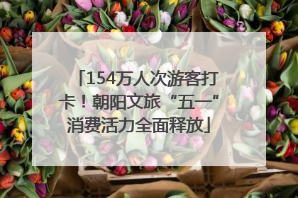 154万人次游客打卡！朝阳文旅“五一”消费活力全面释放