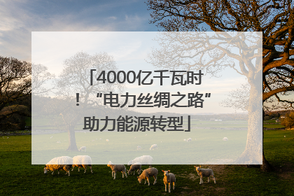 4000亿千瓦时！“电力丝绸之路”助力能源转型